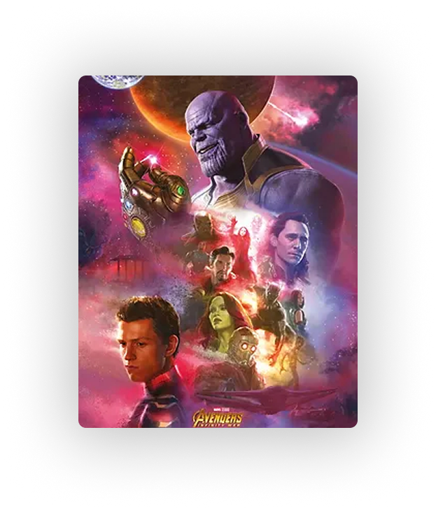 Avengers Style Poster